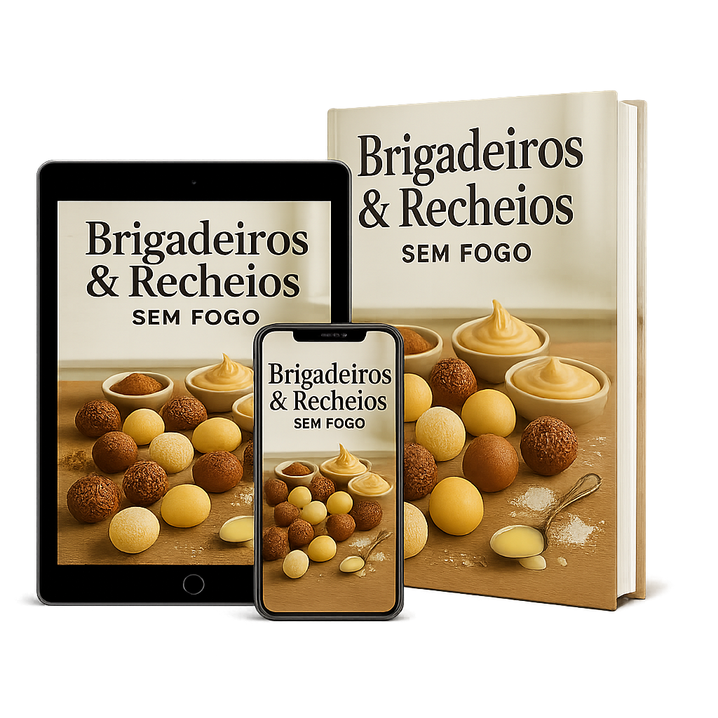 Capa do e-book Brigadeiros Sem Fogo