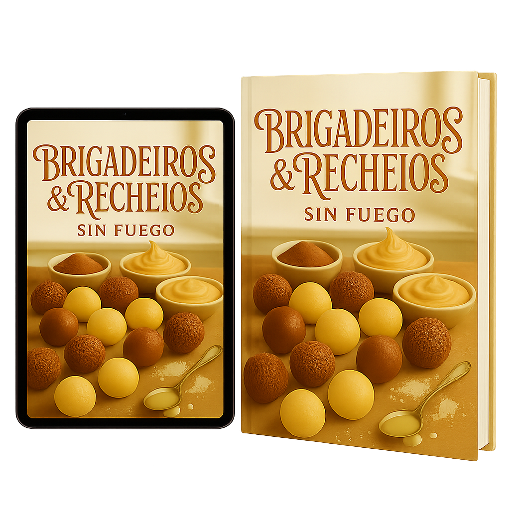 Portada del e-book Brigadeiros Sin Cocción
